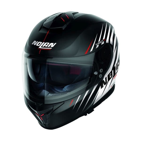 NOLAN N80-8 Black, Matt, White