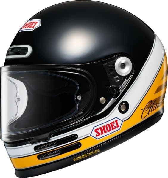 SHOEI GLAMSTER 06 Black, White, Yellow