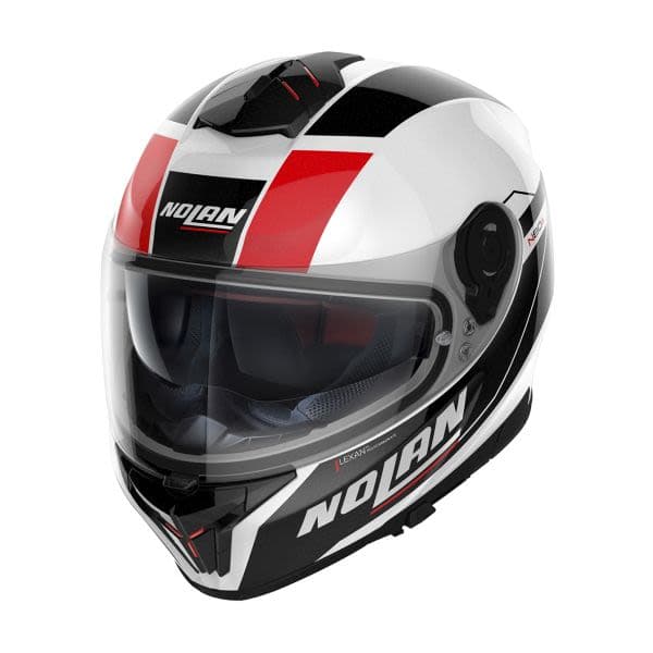 NOLAN N80-8 Black, Red, White