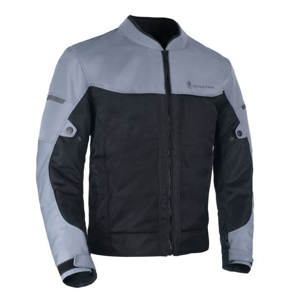 OXFORD SPARTAN MESH JACKET Black, Grey