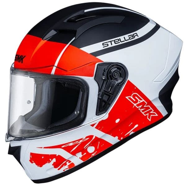 SMK STELLAR Black, Matt, Red, White