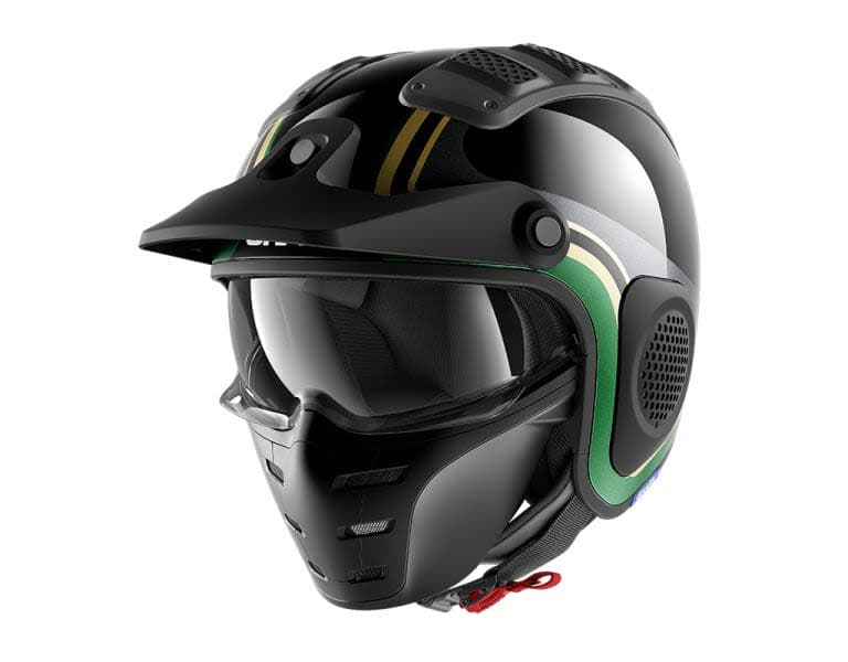 SHARK X-DRAK Black, Gold, Green, Grey