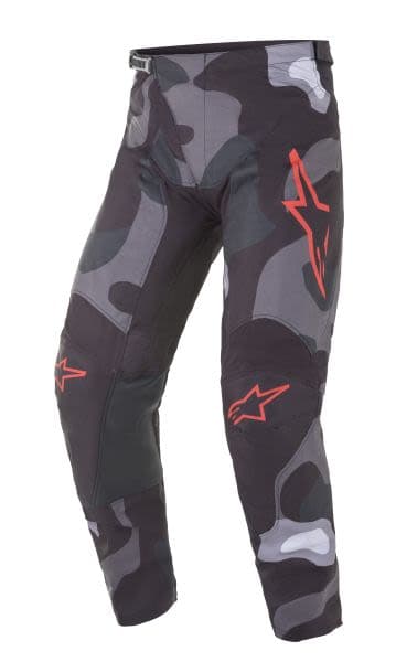 ALPINESTARS MX RACER TACTICAL Camo, Fluorescent, Grey, Red