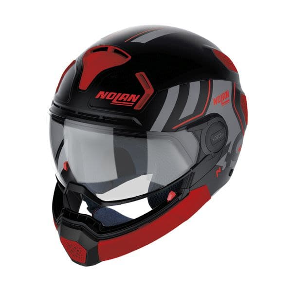 NOLAN N30-4 TP Black, Grey, Matt, Red