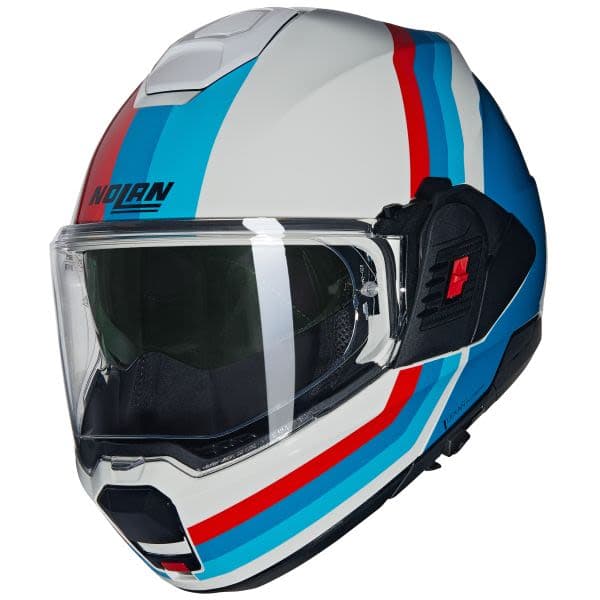 NOLAN N120-1 Blue, Red, White