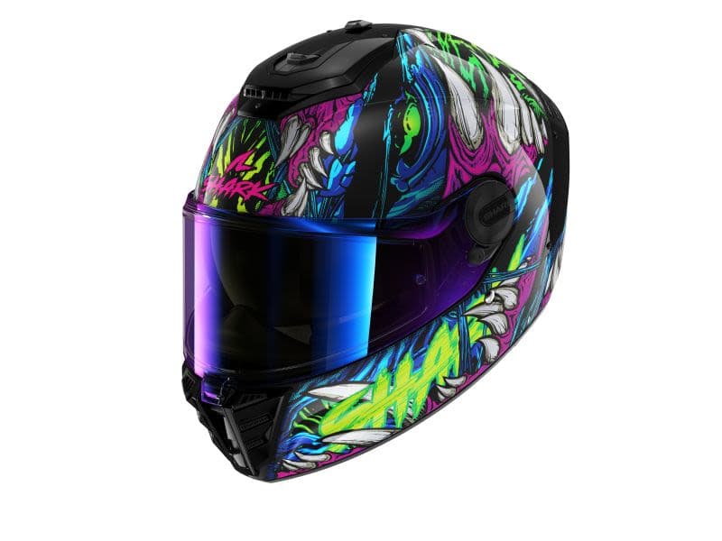 SHARK SPARTAN RS Black, Blue, Glossy, Purple, Yellow