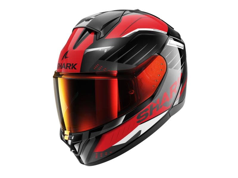 SHARK RIDILL 2 Black, Glossy, Red, White