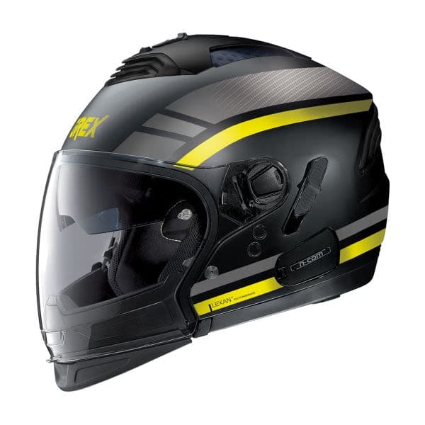 NOLAN G4.2 PRO Black, Fluorescent, Matt, Yellow