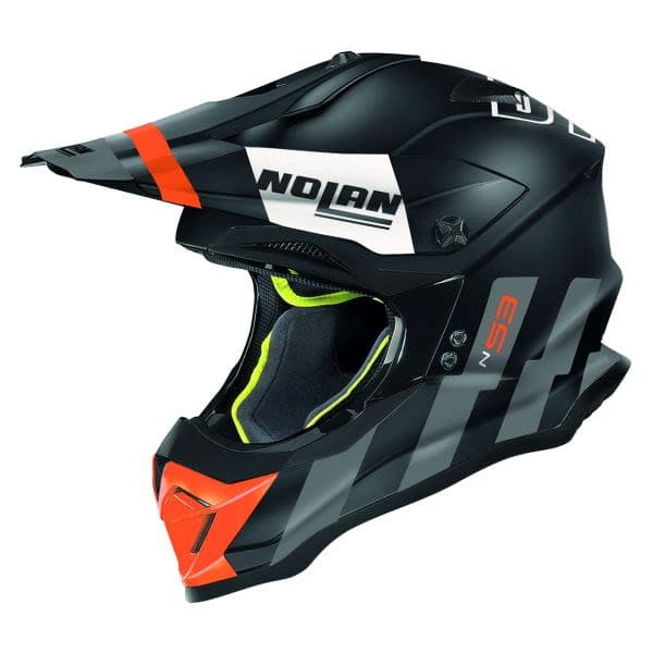 NOLAN N53 Black, Grey, Matt, Red