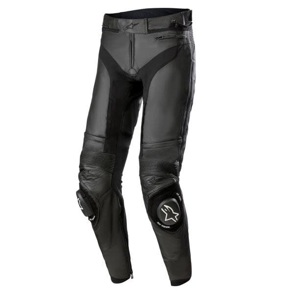 ALPINESTARS Leather pants Black