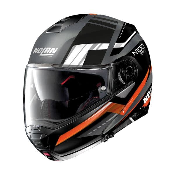 NOLAN N100-5 PLUS Black, Grey, Matt, Orange, White