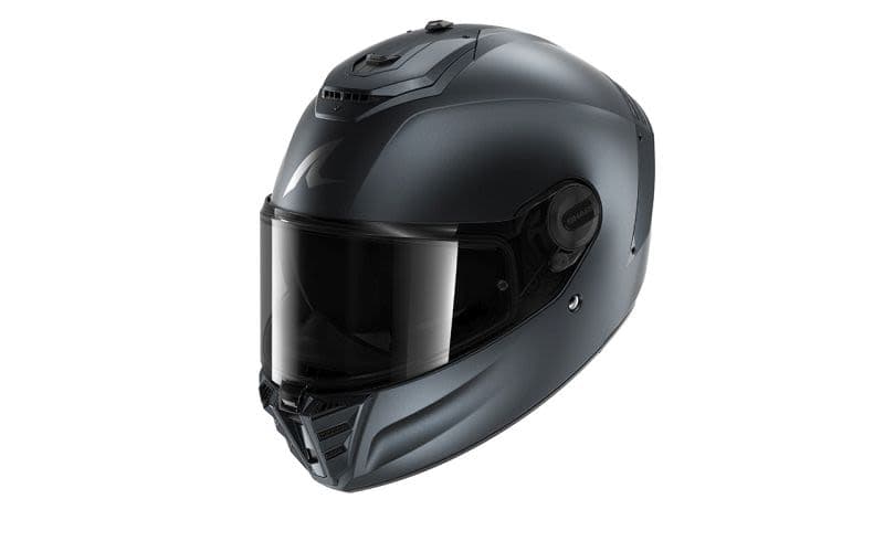 SHARK SPARTAN RS Blue, Matt, Steel