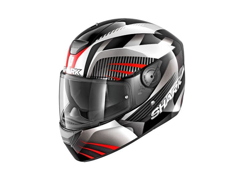 SHARK D-SKWAL Black, Grey, Red, White