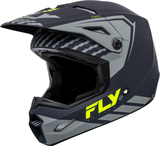 FLY KINETIC MENACE Fluorescent, Grey, Matt