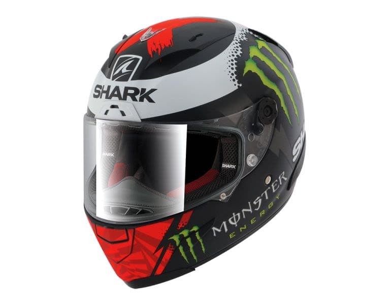 SHARK RACE-R PRO Black, Green, Matt, Red, White