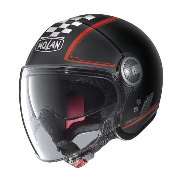 NOLAN N21 VISOR Black, Matt, Red, White