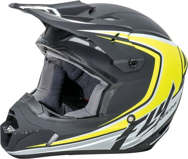 FLY KINETIC Black, Fluorescent, Yellow