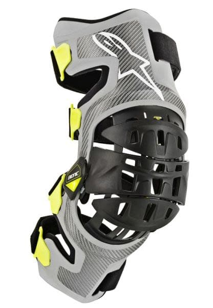 ALPINESTARS MX BIONIC-7 Fluorescent, Silver, Yellow