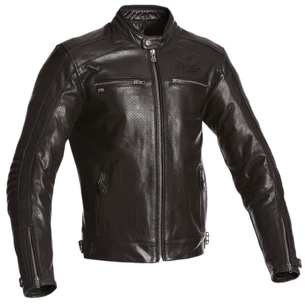 SEGURA Leather jackets Black