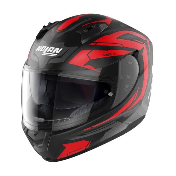 NOLAN N60-6 Anthracite, Black, Matt, Red