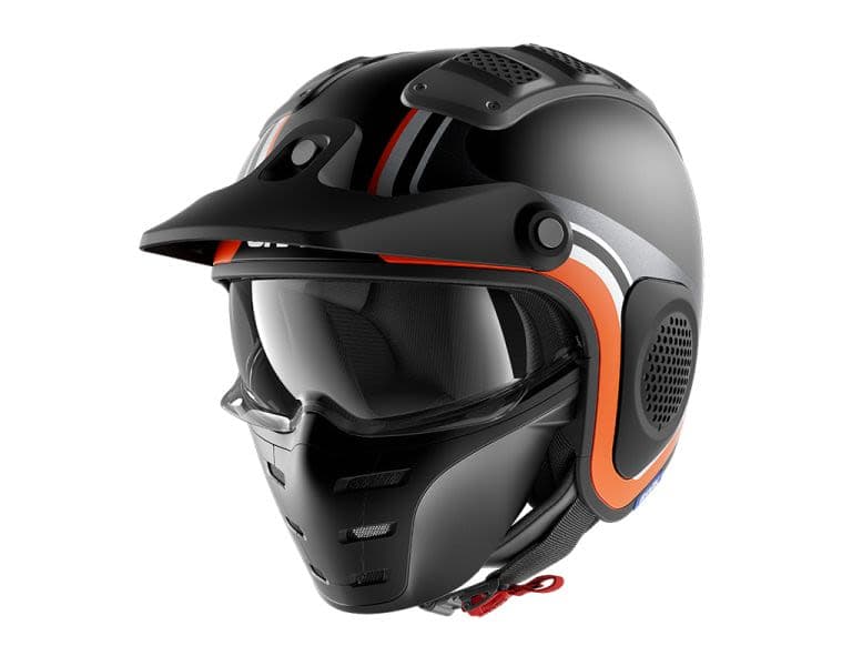 SHARK X-DRAK Black, Grey, Matt, Orange, White