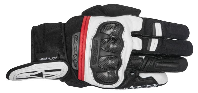ALPINESTARS RAGE DRYSTAR GLOVES Black, Red, White