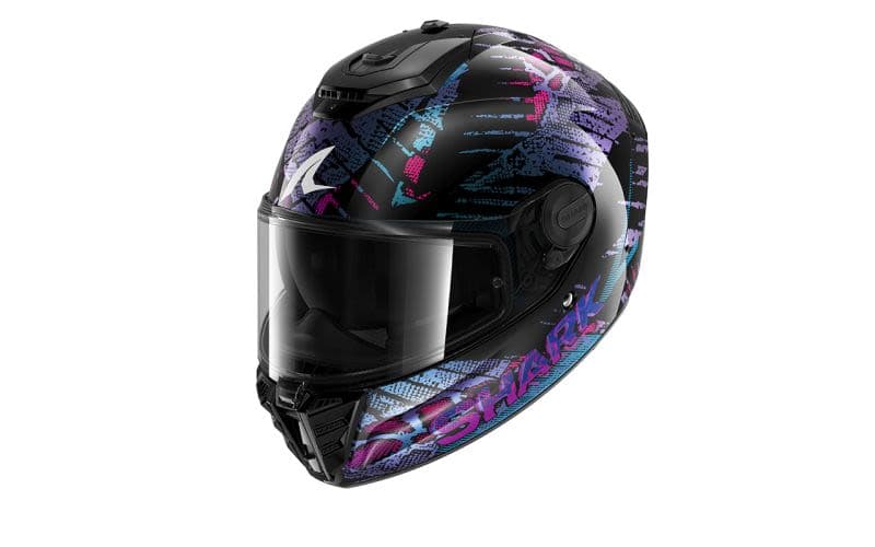 SHARK SPARTAN RS Black, Blue, Purple