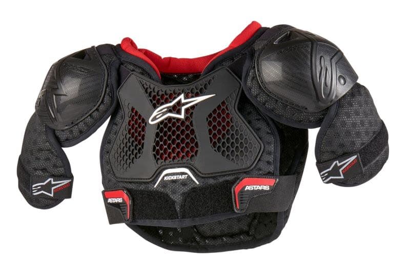 ALPINESTARS MX BIONIC ACTION KICKSTART Black, Red