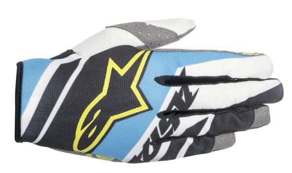 ALPINESTARS MX YOUTH RACER SUPERMATIC Black, Blue, Fluorescent, Yellow