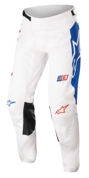 ALPINESTARS MX RACER COMPASS Blue, Fluorescent, Red, White