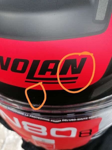 NOLAN N80-8 Anthracite, Black, Matt, Red