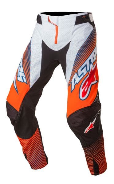 ALPINESTARS MX TECHSTAR FACTORY Blue, Fluorescent, Orange, White