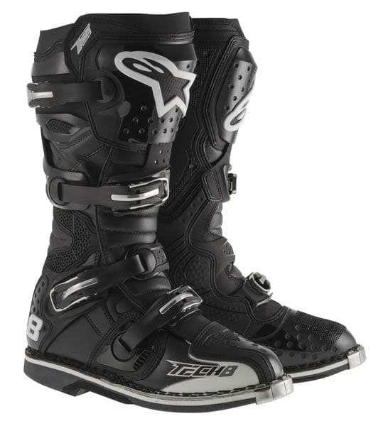 ALPINESTARS MX TECH 8 RS NEW Black, Grey