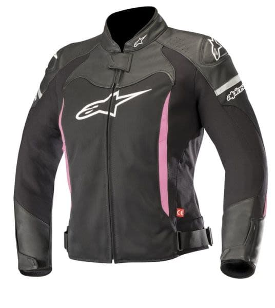 ALPINESTARS Leather jackets Black, Purple