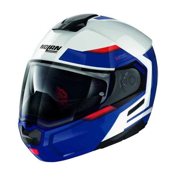NOLAN N90-3 Navy blue, Red, White